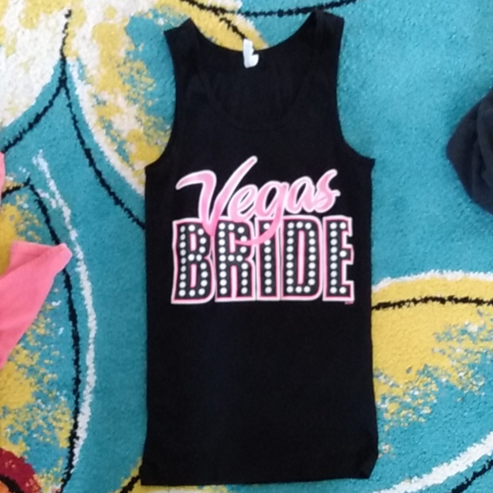 Vegas bride tank